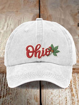 Men'S And Women'S Casual Football Print Hats