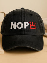 Unisex No Kings Print Hat