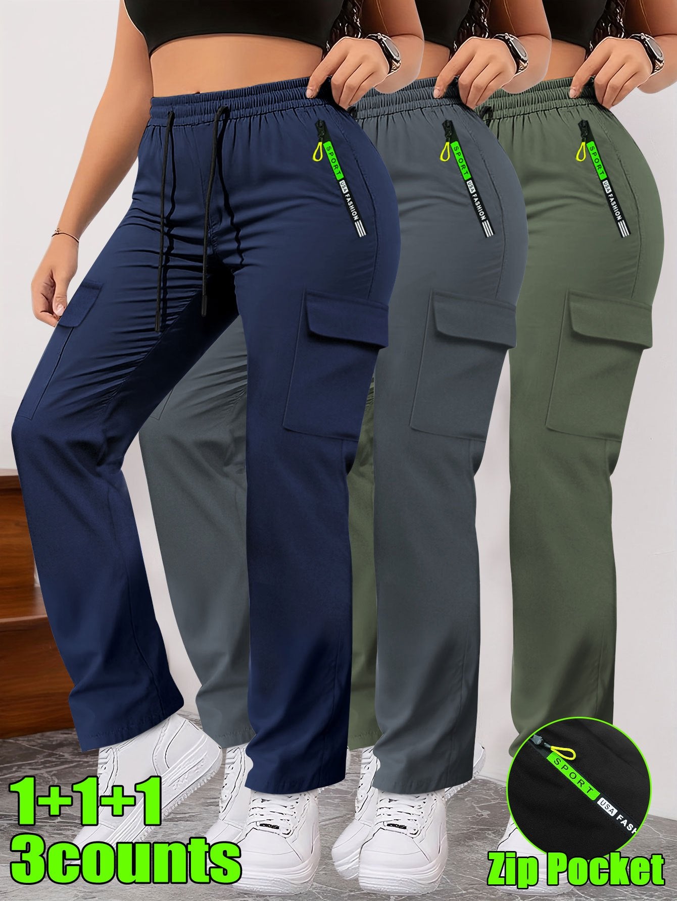 Women's Stretch Breathable Athletic Pants