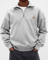 Men's casual half zip sweatshirt