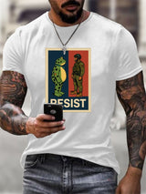Men's FDT Portland Frog Protest Rage Against The Machine Print T-Shirt