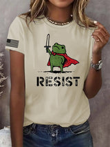 Women's FDT Print Crew Neck T-Shirt