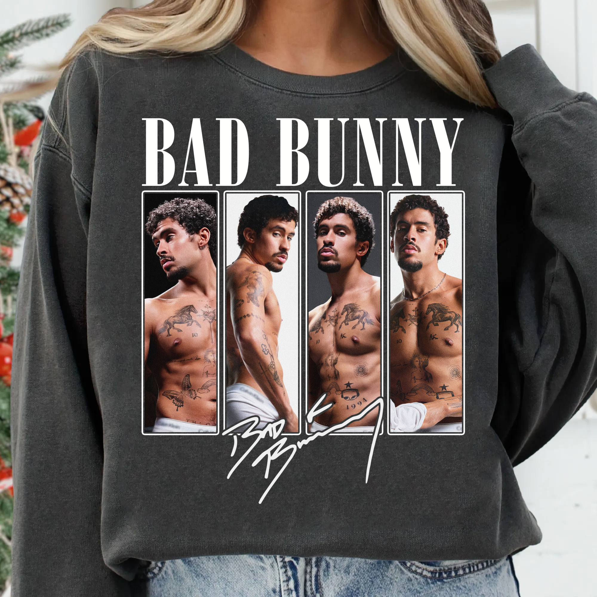 Bad Bunny Shirt Sweatshirt Hoodie