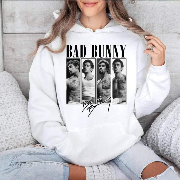 Bad Bunny Shirt Sweatshirt Hoodie