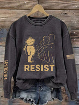 Women's FDT Print Casual Sweatshirt