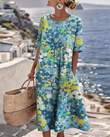 💥Summer Special 49% -Flowy Printed Dress
