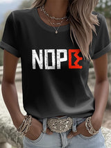 Women's NO KINGS Graphic Print T-Shirt