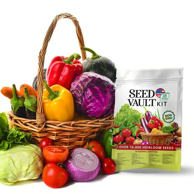 🔥Vegetable Seed Vault Kit - 35 Varieties
