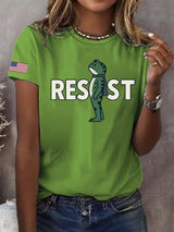 Women's FDT Print Crew Neck T-Shirt