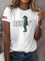 Women's FDT Print Crew Neck T-Shirt