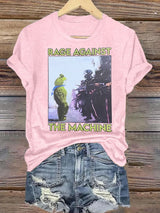 Women's  Portland Frog Art Print T-Shirt