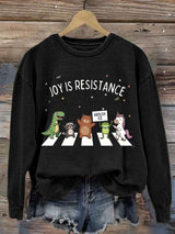 Women's FDT Print Casual Sweatshirt